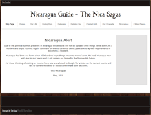 Tablet Screenshot of nicaragua-guide.com